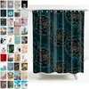 SANILO® Duschvorhang Dahlien 180 x 200 cm Produktbild-Vorschau 1