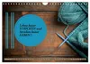 WOLLE Stricken ist eine Passion (Wandkalender 2027 DIN A4 Produktbild-Vorschau 4