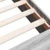 Möbel Bettgestell Grau Sonoma 100x200 cm Holzwerkstoff - Produktbild-Vorschau 8