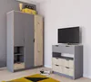 Drehtürenschrank Kleiderschrank Schrank Garderobenschrank Produktbild-Vorschau 1