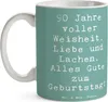 Mr. & Mrs. Panda Kaffeebecher Spruch 90. Geburtstag - Produktbild-Vorschau 3