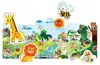 Mieredu Jelly Stickers Wild Animals Aufkleber   Kinder  One Produktbild-Vorschau 5