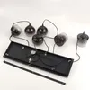 Hängeleuchte schwarz, Glas rauch, H 120 cm Produktbild-Vorschau 10