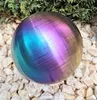 3er Set Dekorationskugel 20-10-10 cm rainbow Edelstahl matt Produktbild-Vorschau 3