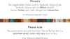 Textual information about color variations in reclaimed wood products, accompanied by a sample of multicolored wood. Anteprima dell’immagine prodotto