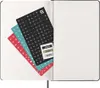 An open notebook with sticker sheets inside. Produktbild-Vorschau