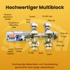 SONNI Multiblock Set für Heizkörper – Anschlussarmatur Produktbild-Vorschau 6