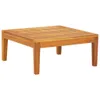 vidaXL 4-tlg. Garten-Lounge-Set mit Dunkelgrauen Kissen Produktbild-Vorschau 7