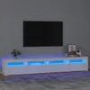 Mobile TV con luci LED bianco 240x35x40 cm Anteprima dell’immagine prodotto 2