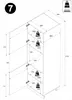 ULWEHOME | Küchenzeile 260 cm Mattweiß, Küchenmöbel-Set Produktbild-Vorschau 12