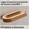 DEKAZIA® porta carta igienica legno Porta carta igienica Anteprima dell’immagine prodotto 3