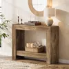 105 cm Konsolentisch im Landhausstil, Beistelltisch hinter Produktbild-Vorschau 10