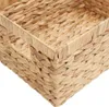 vidaXL Úložné koše, 3 ks, přírodní vodní hyacint Náhled obrázku produktu 7