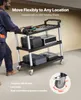 VEVOR Mehrzweckwagen, Tragkraft 226 kg, 3-lagiger Produktbild-Vorschau 3