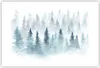 Poster - Poster ohne Rahmen - Bäume Wald Natur - 91,5x61 cm Produktbild-Vorschau 1