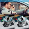 2er Auto Bluetooth FM Transmitter, Blaue Umgebende Leuchte Produktbild-Vorschau 6