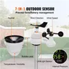 Stazione meteorologica wireless 7-in-1, alimentata a Anteprima dell’immagine prodotto 3