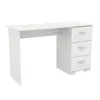 Bureau 3 tiroirs blancReproduction L120 cm - Galaxy Voir les images du produit 9