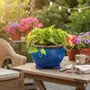 Bac à plantes Pot de fleurs « Bavaria » 33 cm bleu royal Voir les images du produit 5