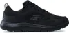 A black Skechers shoe is shown from the side against a white background. Náhled obrázku produktu
