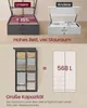 Comparison of bed storage capacity and a wardrobe. Produktbild-Vorschau