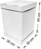 Brand4Cake Tall Tortenbox 30×30×45 cm, weiß, stabil Produktbild-Vorschau 2
