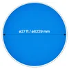 SucceBuy Runde Pool-Solarabdeckplane φ 8229 mm, Solarfolie Produktbild-Vorschau 8