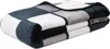 A folded blanket with a checkered pattern. Produktbild-Vorschau