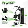 Tunturi Kraftstation HG20, MultiGym mit 12 Gewichten a 5 Produktbild-Vorschau 4