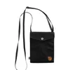 A black Fjällräven crossbody bag is shown against a white background. Produktbild-Vorschau