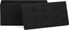 A black storage box with its lid open, shown from a slightly elevated angle. Náhled obrázku produktu