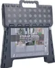 Klapphocker Anti-Rutsch Grau – faltbarer Produktbild-Vorschau 3