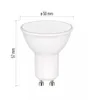 EMOS GoSmart CCT+RGB LED žiarovka stmievateľná 4,8W GU10 Náhľad obrázku produktu 3