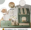 Merax Kinderbett Hausbett 90x200cm mit 2 Schubladen, Produktbild-Vorschau 7