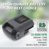 TECHTEK Batteria compatibile con [Briggs & Stratton] 675iS, Anteprima dell’immagine prodotto 2