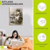 ARTland Leinwandbild Wasserseite Größe: 60x80 cm Produktbild-Vorschau 3