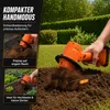 2-in-1 Akku-Bodenfräse, 100mm, elektrische Gartenfräse Mit Produktbild-Vorschau 3