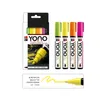 Marabu YONO Marker set NEON, Grün, Orange, Pink, Gelb, Produktbild-Vorschau 2