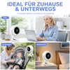 Clip Ventilator Akku leise, USB Tischventilator mit LED Produktbild-Vorschau 7