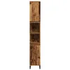 vidaXL Koupelnová skříňka vzhled starého dřeva 30x30x190 cm Náhled obrázku produktu 5