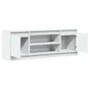 TV-Schrank mit LED-Beleuchtung Weiß 139,5x34x50cm Produktbild-Vorschau 9