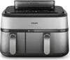 Philips Airfryer 5000 Serie Luftfritteuse Doppelter Korb 9L Produktbild-Vorschau 3