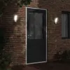 vidaXL Applique murale d'extérieur LED 2 pcs. Blanc Voir les images du produit 3
