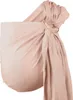 BOBA Ring Sling Dětský nosič/šátek z lnu, pudrově růžová Náhled obrázku produktu 2