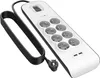 Belkin Surge 8 sockets 2 USB-2.4A BSV804ca2M Weiß 2 m Produktbild-Vorschau 1