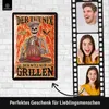 Blechschilder Grillen, Grill Schild der tut nix der will Produktbild-Vorschau 9
