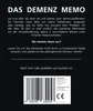 Back of a product box with text and a barcode. Produktbild-Vorschau