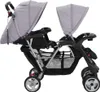A side view of a tandem baby stroller against a white background. Náhled obrázku produktu