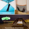 Automatik- Campingzelt Pop-Up Zelt 3-4 Personen 2 in 1 Produktbild-Vorschau 7