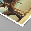 Poster - Poster ohne Rahmen - Sitzen Elefant Baum - 50x70 Produktbild-Vorschau 2